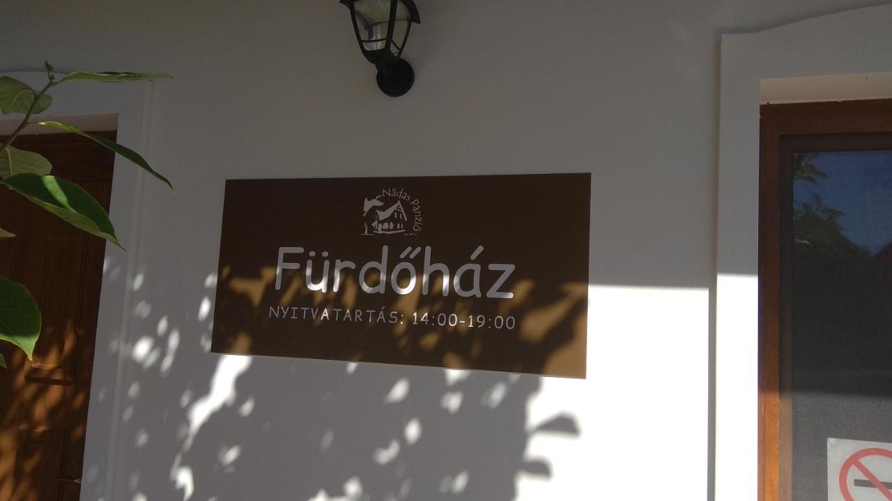 Nádas Pihenőpark Tiszafüred Exterior foto