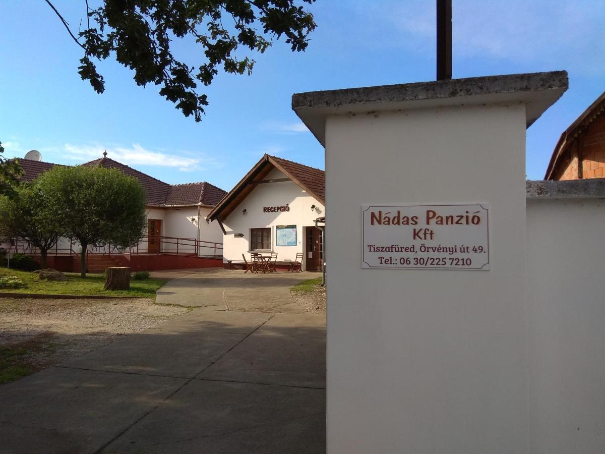 Nádas Pihenőpark Tiszafüred Exterior foto